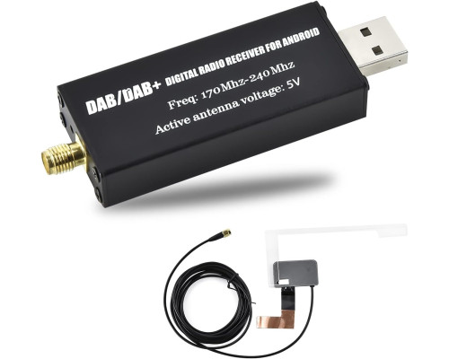 Адаптер для автомобільного радіо Hikity DAB/DAB+ USB