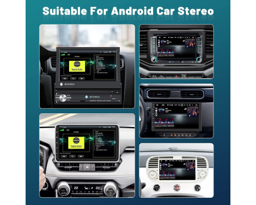 Адаптер для автомобільного радіо Hikity DAB/DAB+ USB