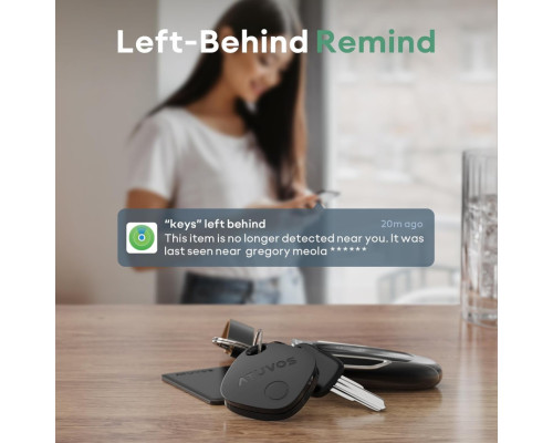 Bluetooth GPS-локатор кишеньковий ATUVOS для iOS, для ключів, гаманця, сумки для iOS