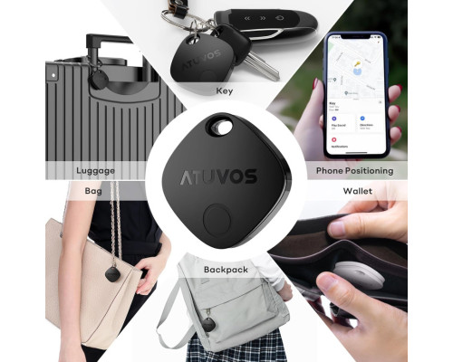 Bluetooth GPS-локатор кишеньковий ATUVOS для iOS, для ключів, гаманця, сумки для iOS