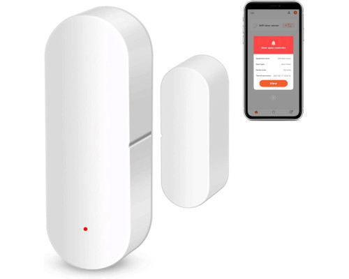 Датчик відкриття дверей і вікон Wi-Fi Gaoducash, сигналізація