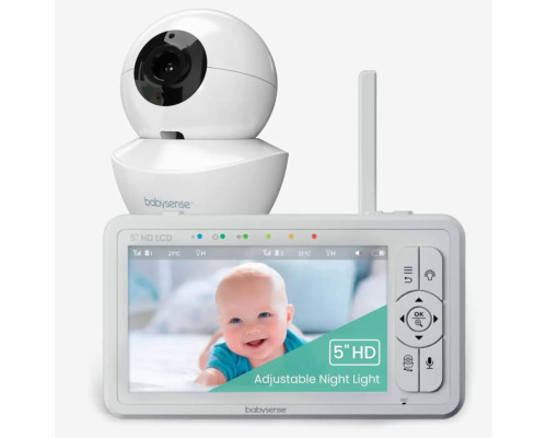 Відеоняня Babysense HDS2 1 камера акумуляторна з великим дисплеєм  HD 5-720p