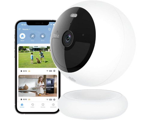 Бездротова зовнішня камера безпеки NOORIO B210 2K WiFi