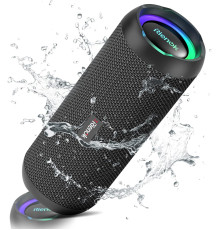 Портативна Bluetooth колонка RIENOK RGB 30 Вт, бездротова, водонепроникна IPX7