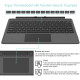 Чохол + клавіатура Arteck Microsoft Surface Pro 0, Pro 9, Pro 8, Pro X