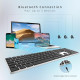 Алюмінієва бездротова Bluetooth клавіатура B.FRIENDIT для Mac