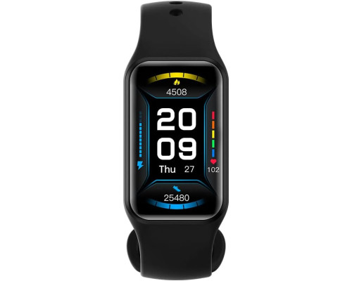 Спортивний смарт-годинник Blackview R1, 24 р.тренувань, IP68 Чорний