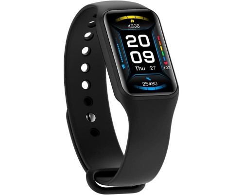 Спортивний смарт-годинник Blackview R1, 24 р.тренувань, IP68 Чорний