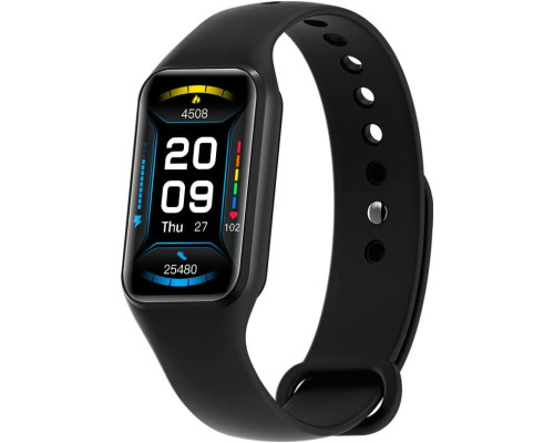 Спортивний смарт-годинник Blackview R1, 24 р.тренувань, IP68 Чорний