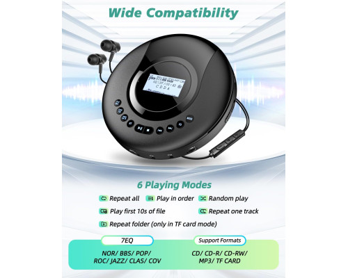 Портативний CD-програвач ARAFUNA BCD21