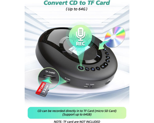 Портативний CD-програвач ARAFUNA BCD21