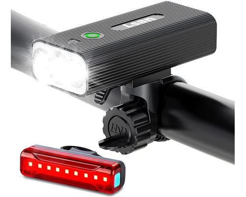 Набір велосипедних ліхтарів Lsan 1200 люменів, Power Bank