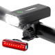 Набір велосипедних ліхтарів Lsan 1200 люменів, Power Bank