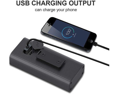 Набір велосипедних ліхтарів Lsan 1200 люменів, Power Bank