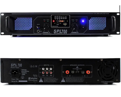 Підсилювач Skytec SPL-700, Німеччина