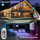Вулична світлодіодна стрічка GreenSun RGB, 30 м, світлодіодна стрічка Bluetooth