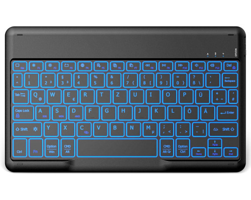 Портативна бездротова Bluetooth-клавіатура EasyAcc RGB підсвітка
