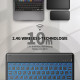 Портативна бездротова Bluetooth-клавіатура EasyAcc RGB підсвітка