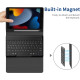 Чохол-клавіатура EasyAcc, сумісна із iPad 10,2 '' 9/8/7 покоління з захисною плівкою