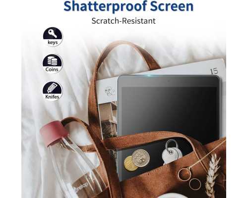 Чохол-клавіатура EasyAcc, сумісна із iPad 10,2 '' 9/8/7 покоління з захисною плівкою