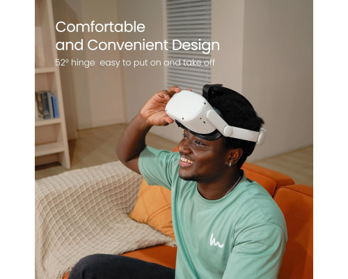 Ремінець KIWI design K2 Comfort, для користувачів окулярів Oculus/Meta Quest 2