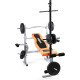 Тренажерна лава для жиму, тренування ніг і рук Klarfit Ultimate Gym 3500 до 150 кг