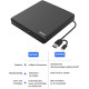 Зовнішній CD/DVD привід BUNUD USB 3.0 та Type-C