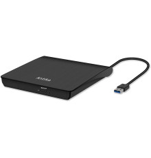 Портативний зовнішній DVD/CD-програвач Antika з USB 3.0
