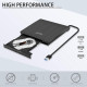 Портативний зовнішній DVD/CD-програвач Antika з USB 3.0