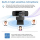 Веб-камера Global Trade EYONME W6 Full HD 1080P з мікрофоном для ПК або ноутбука