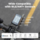 COOSPO Bike Computer Wireless GPS для велосипеда з автоматичним підсвічуванням