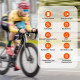 COOSPO Bike Computer Wireless GPS для велосипеда з автоматичним підсвічуванням