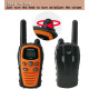 Двосторонні рації дальнього радіуса дії з навушниками - PMR Walkie Talkie VOX Hand Free 5 км з ліхтариком та світлодіодним підсвічуванням
