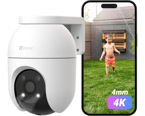 EZVIZ C8c 8MP Вулична Wi-Fi камера відеоспостереження 360° з автоматичним масштабуванням
