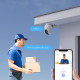 EZVIZ C8c 8MP Вулична Wi-Fi камера відеоспостереження 360° з автоматичним масштабуванням