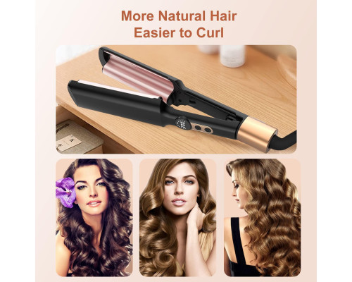Щипці для завивки волосся Hair Waver Crimper з керамічним корпусом та іонізатором