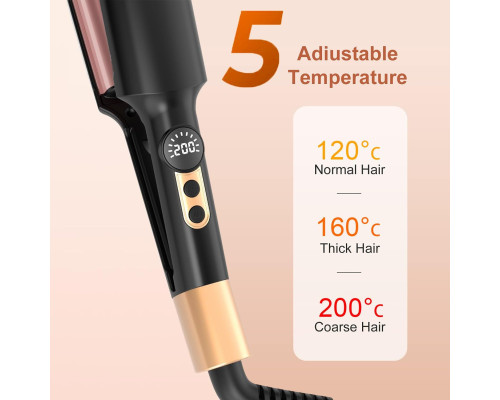 Щипці для завивки волосся Hair Waver Crimper з керамічним корпусом та іонізатором