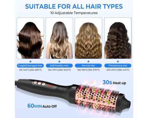 Плойка UKLISS 3 в 1 38 мм 120℃ - 210℃