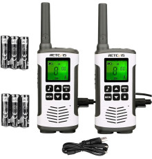 Професійна портативна рація Retevis RT45 PMR446 з USB-портом (комплект 2 шт.)