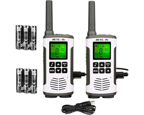 Професійна портативна рація Retevis RT45 PMR446 з USB-портом (комплект 2 шт.)
