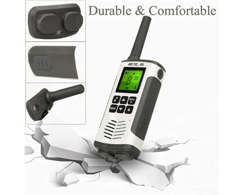 Професійна портативна рація Retevis RT45 PMR446 з USB-портом (комплект 2 шт.)