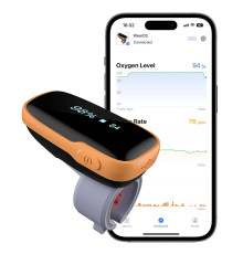 Пульсоксиметр Vibeat WearO2 Bluetooth