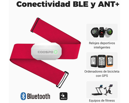 Bluetooth-браслет для моніторингу серцевого ритму COOSPO H808S