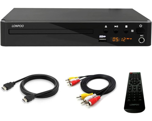 LP-099 HD DVD-плеєр та CD-плеєр PAL/NTSC з виходом HDMI AV
