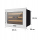 Винний вбудований холодильник на 51 л Klarstein Vinsider 24 Built-In Uno 10029819