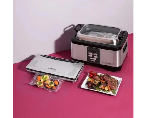 Вакуумний запаювач KLARSTEIN FoodLocker slim 130 Вт (10030778) легке Б/В