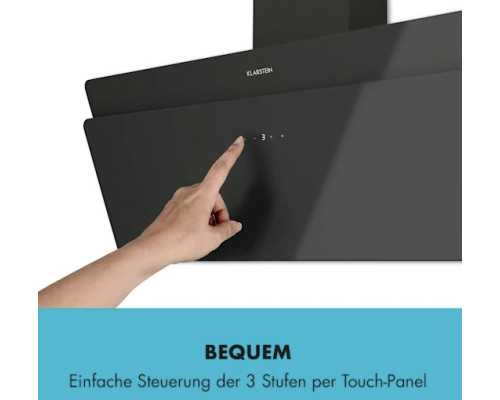Витяжка KLARSTEIN Aurica 90 600 м³/год 165 Вт (10032766)