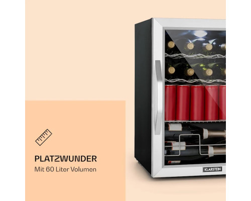 Портативний холодильник для напоїв Klarstein Beersafe XL Mix It Edition 10033120