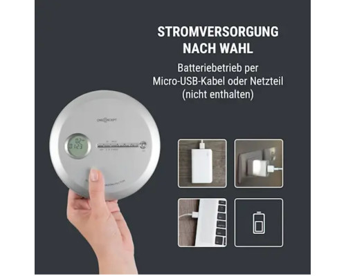 Портативний CD-програвач OneConcept CDC 100 BT (10033715)