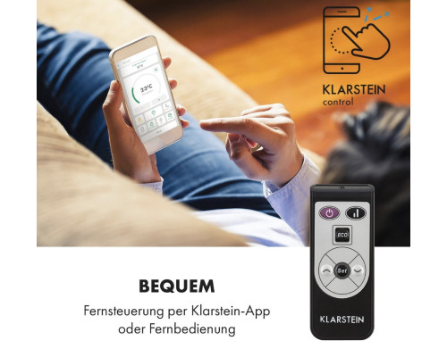 Конвекційний обігрівач Klarstein Bornholm Smart 40 м² Вітринний варіант (10034391)